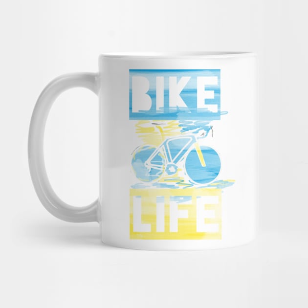 Retro bike graphic life by Polypie